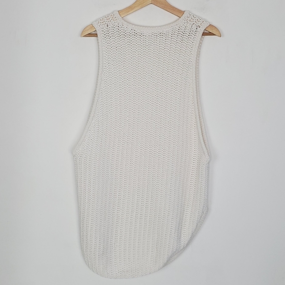 Helmut Lang Tank Tuckerd Cord White Large - Picture 2 of 7